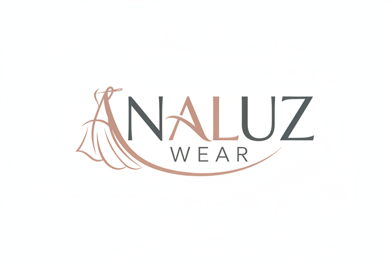 logo en png con transparencia analuz wear marca de moda feminina